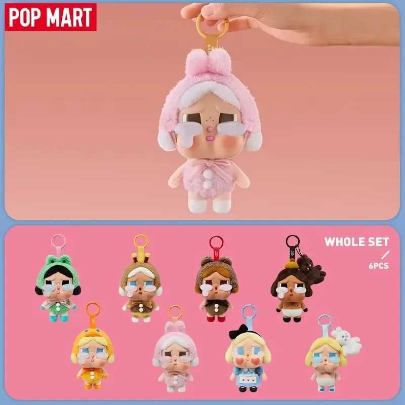 POPMART CRYBABY CRYING AGAIN Series Vinyl Blind Box Toys Kawaii Anime Action Figure Cash Box Surprise Mystery Box Dolls Girls W250116