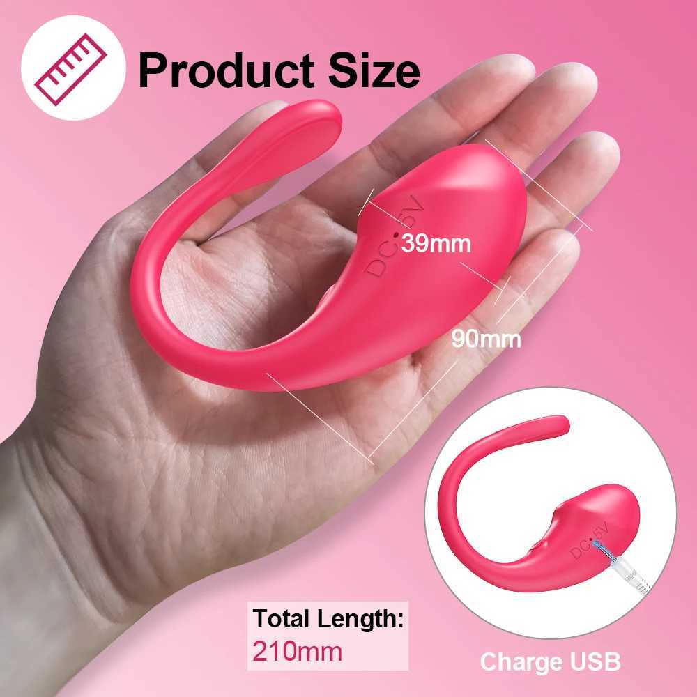 Wireless Bluetooth G Spot Dildo Vibrator for Women APP Remote Control Wear Vibrating Egg Clit Female Panties Sex Toys for Adults W250117