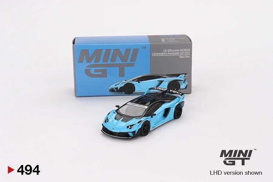 1 64 Lamborghini Aventador Calf Lamborghini car model boys collection car model holiday gift for children room decoration. X250125