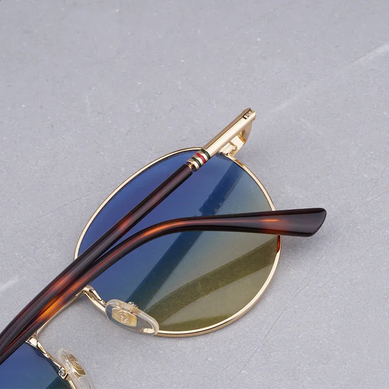 Round Tinted Sunglasses Spring Legs Oversize Sun Glasses Women Polarized Sunglasses Men Fashion Sunglasses Women 250121