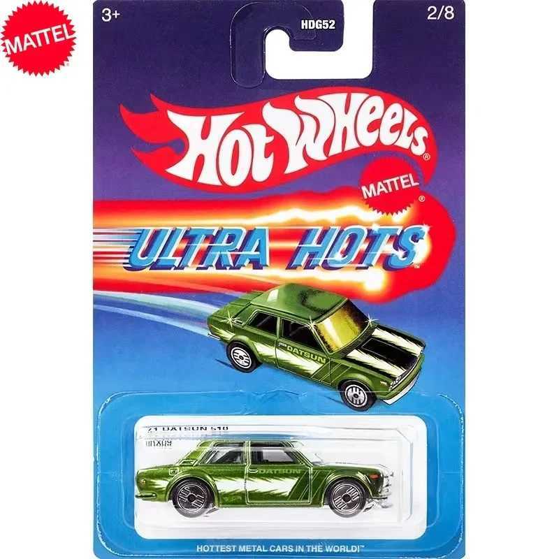 Free shipping Car Ultra Hots 2024 Mix 2 HDG52 F Case 1/64 Diecast Cars Model Toys for Boys Gift