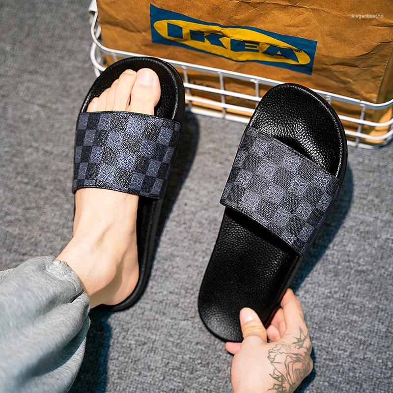 Slippers Outdoor Beach Shoes Man Flip Flops Summer For Men Women Eva Soft Bottom Indoor House Slides Flat Sandals