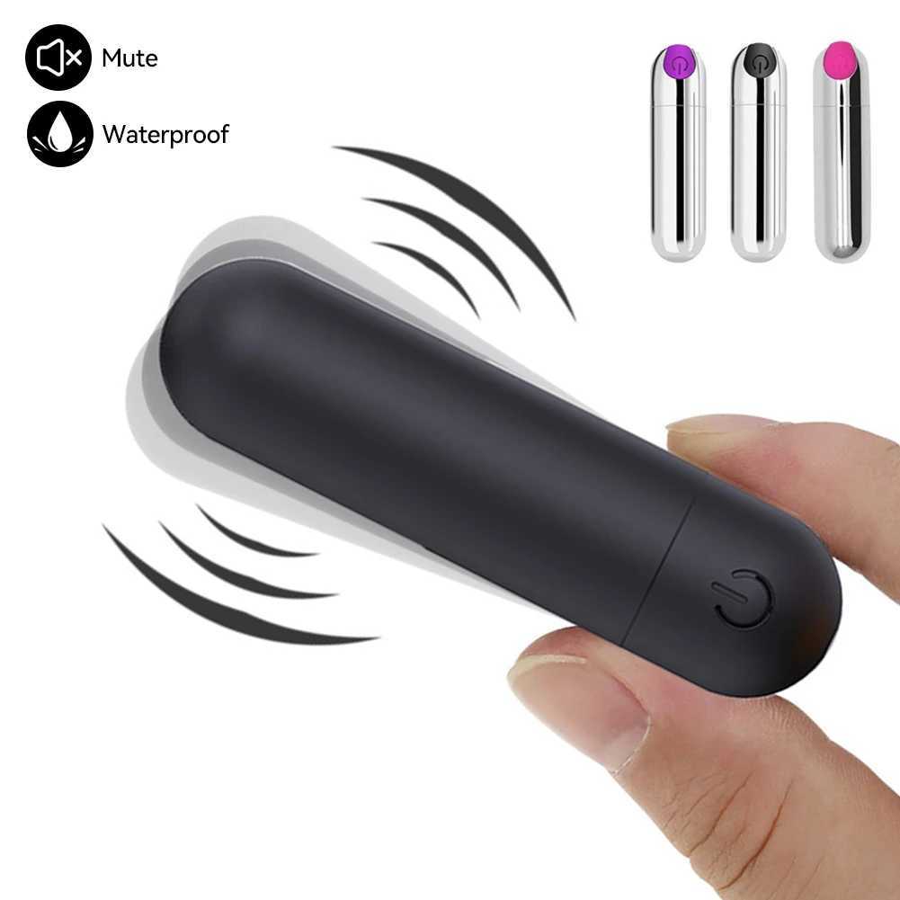 Mini bullet vibrator sex toy for women 10 speed powerful vibration USB charging G-spot massage adult toy W250117