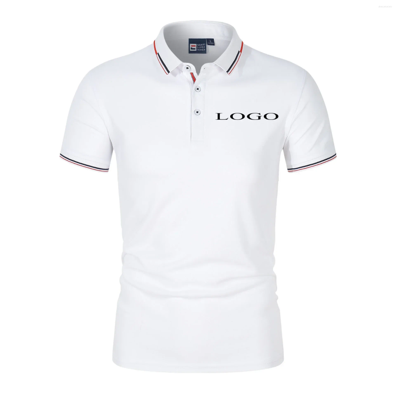 Men's T Shirts Your Own Design Brand Logo/Picture Personalized Custom Anywhere Men Women DIY Polo Shirt Clothing EU Size High-end Gifts