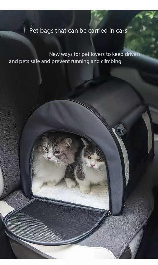 Maine Cloth Doll Pack with Two Cats, Cat Bag for Going Out, Portable Folding, Sterilization, Injection, Dog Pet Bag, 20 Large Capacity