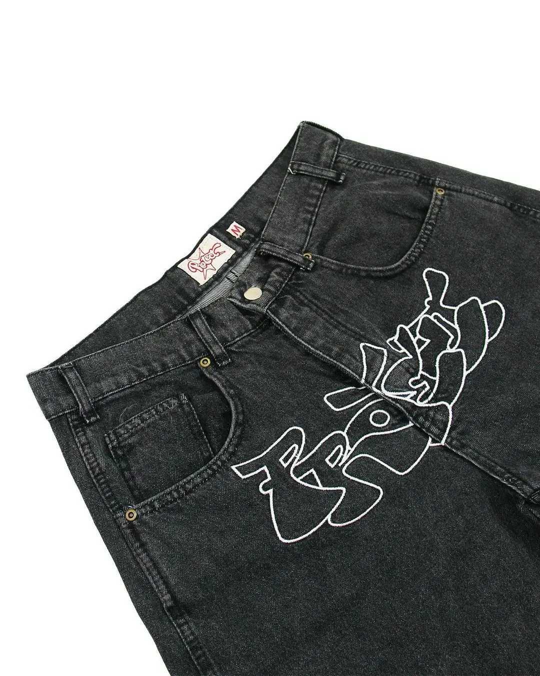 Y2k shorts hip-hop denim gym shorts mens 2023 summer new Harajuku fashion casual punk rock gothic mens basketball shorts W250319