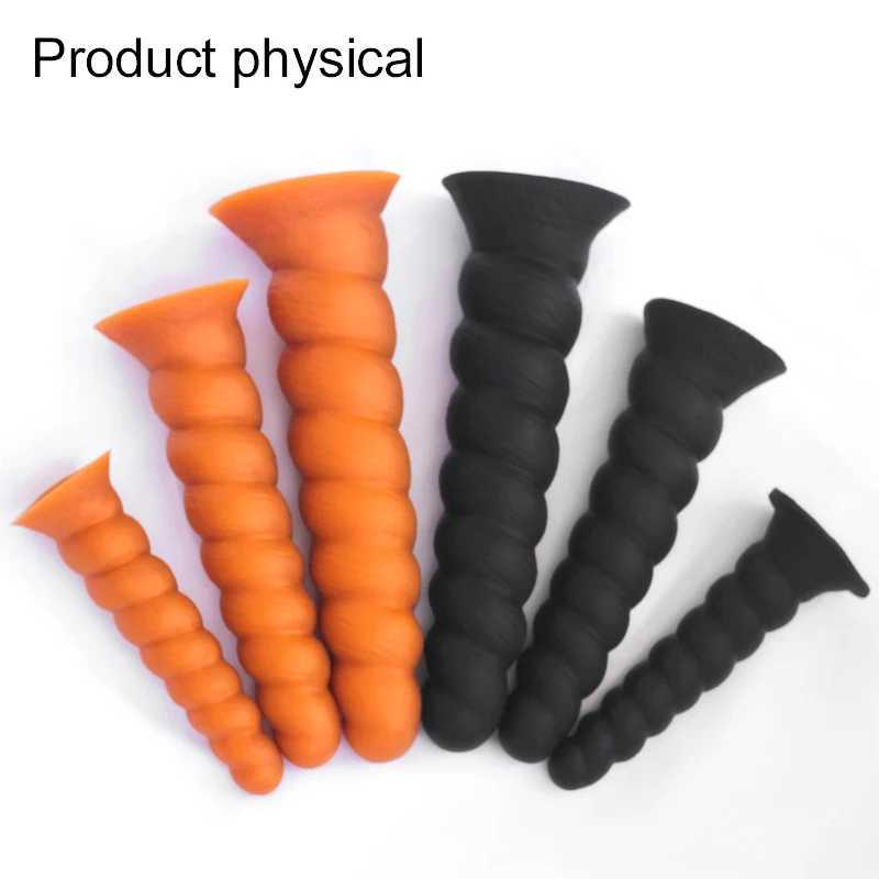 Spiral Tapere Anal Plug Thread Buttplug Prostate Orgasm Anal Vagina G Spot Adult Sex Toys Erotic Product For Women/Man GayXJ250121