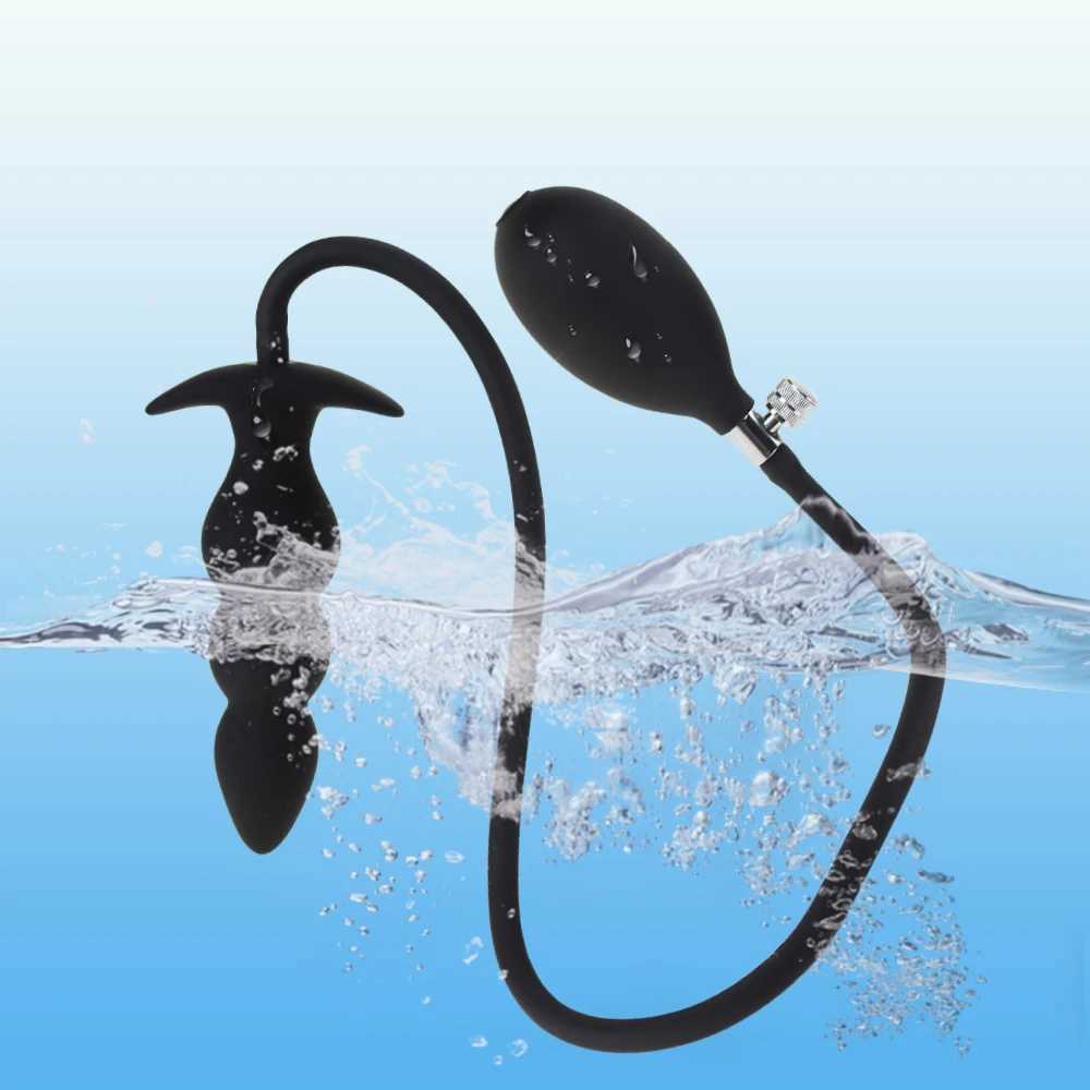 Super Large Anal Plug Silicone Inflatable Expandable Butt Plug Sex Toys For Women Men Huge Dildo Pump Anal Dilator Adult ProductXJ250121