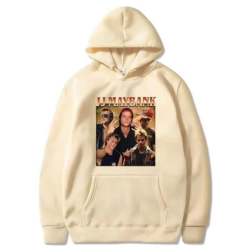 Series Outer Banks 3 Fashion Fce Hoodie Womens Retro Strtwear Pullover JJ Maybank Long Sve Hoodie Sweatshirt W250117