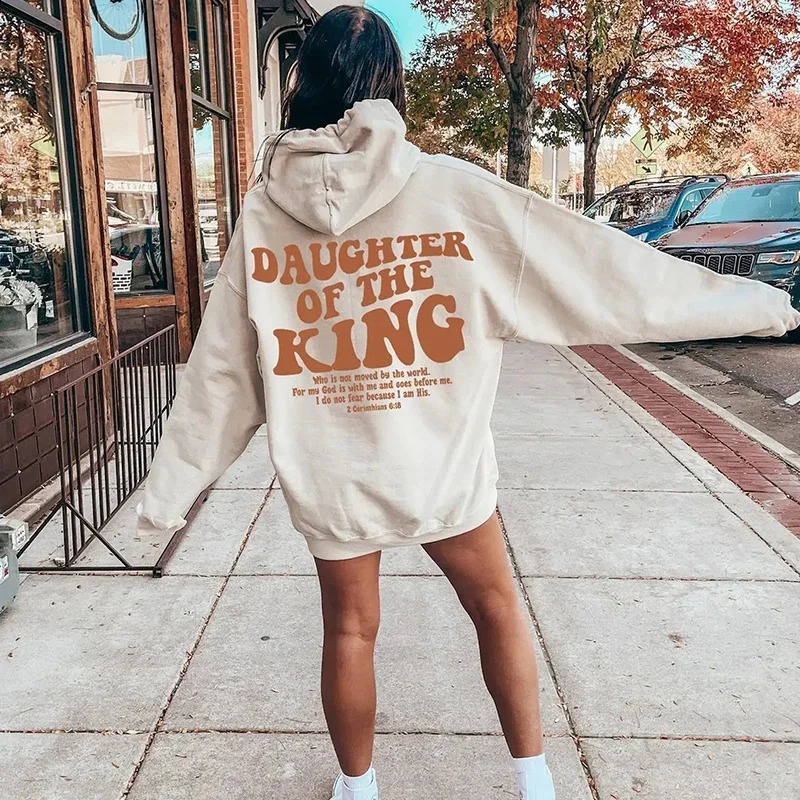 Daughter Of The King Hoodie Aesthetic Christian Sweatshirt 250121