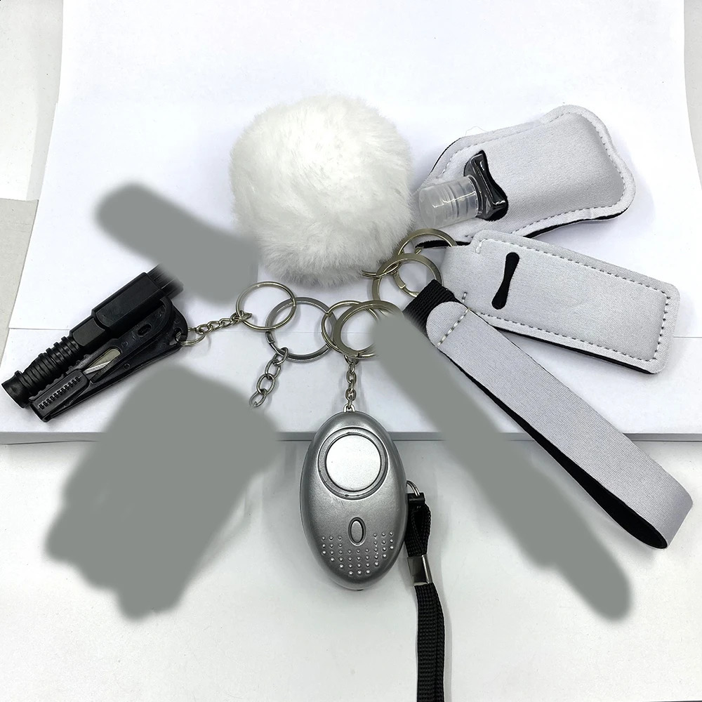 10Pcs Fashion Girl Women Outdoor Defense Keychain Protection Personal Beiyong Link3250120