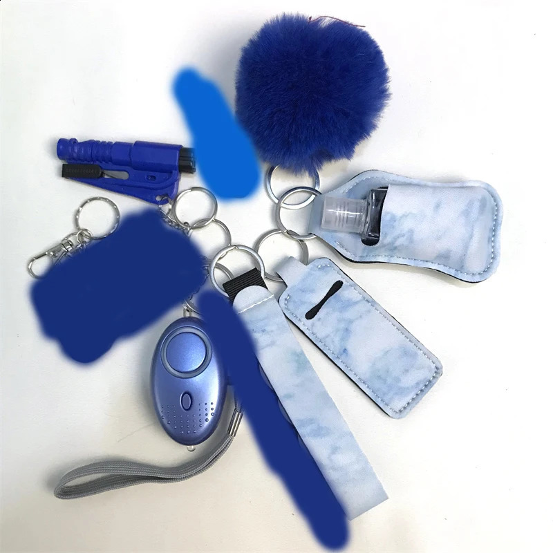 10Pcs Fashion Girl Women Outdoor Defense Keychain Protection Personal Beiyong Link3250120