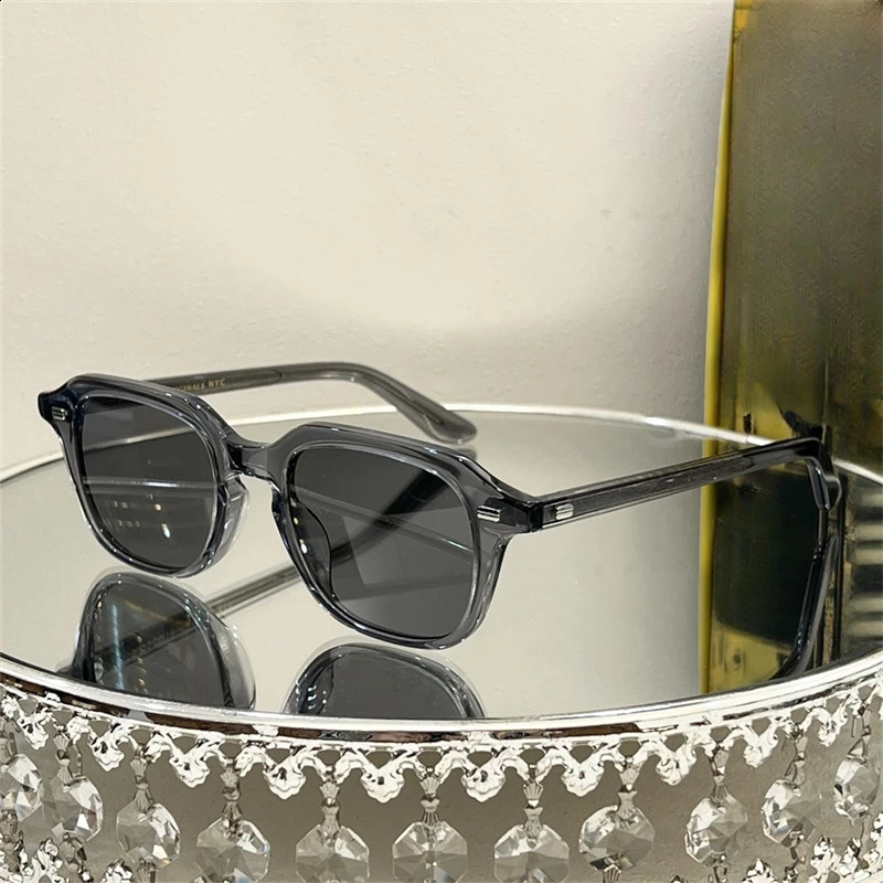 Lemtosh GATKES High Quality Acetate Oval Style Women Sunglasses Men Retro Outdoor Eyewear Shades With Original Case 250117