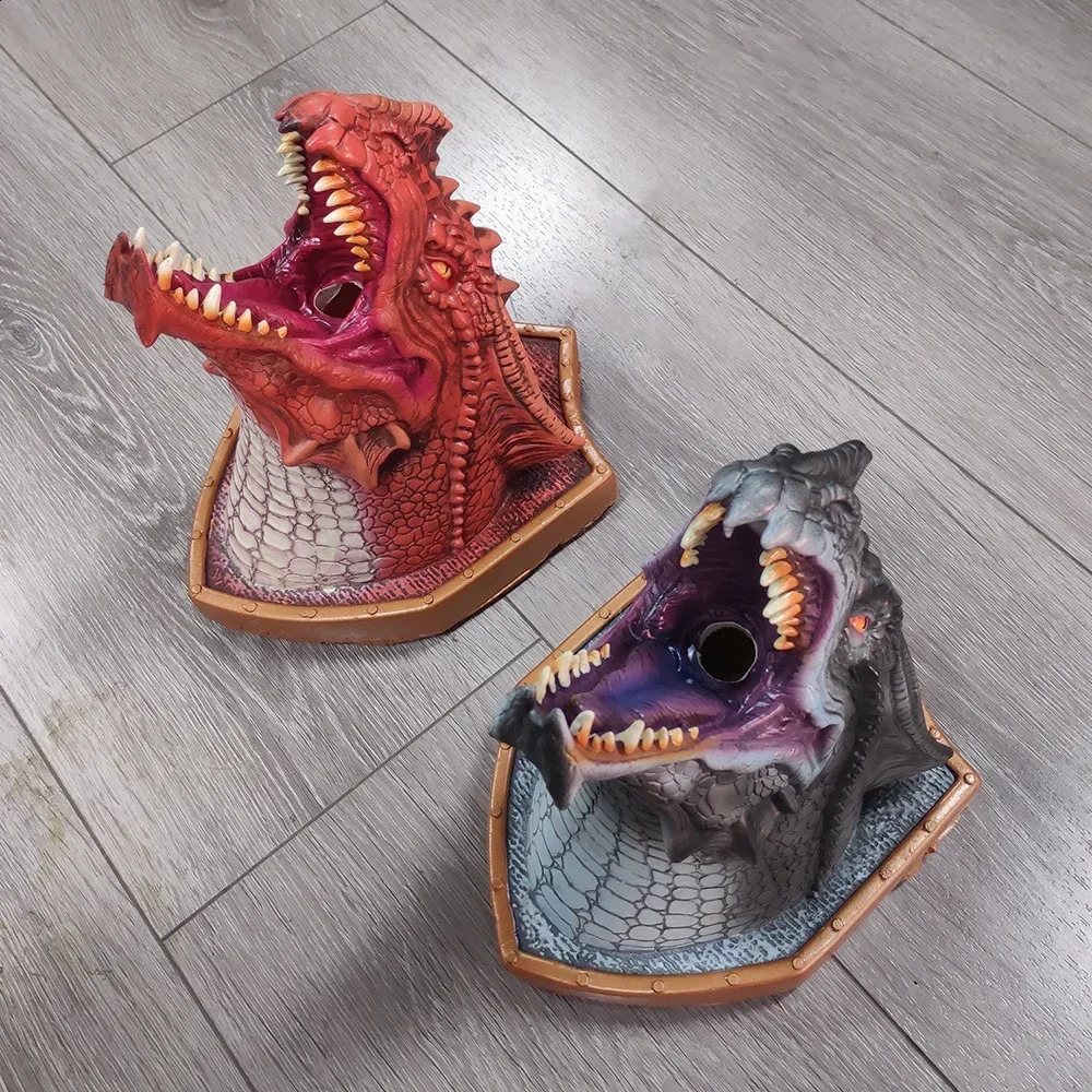 3d Dragon Legends Prop Wall Mounted Dinosaur Light Wall Art Sculpture Statue Wall Art Home Decor Room Decoration 250120