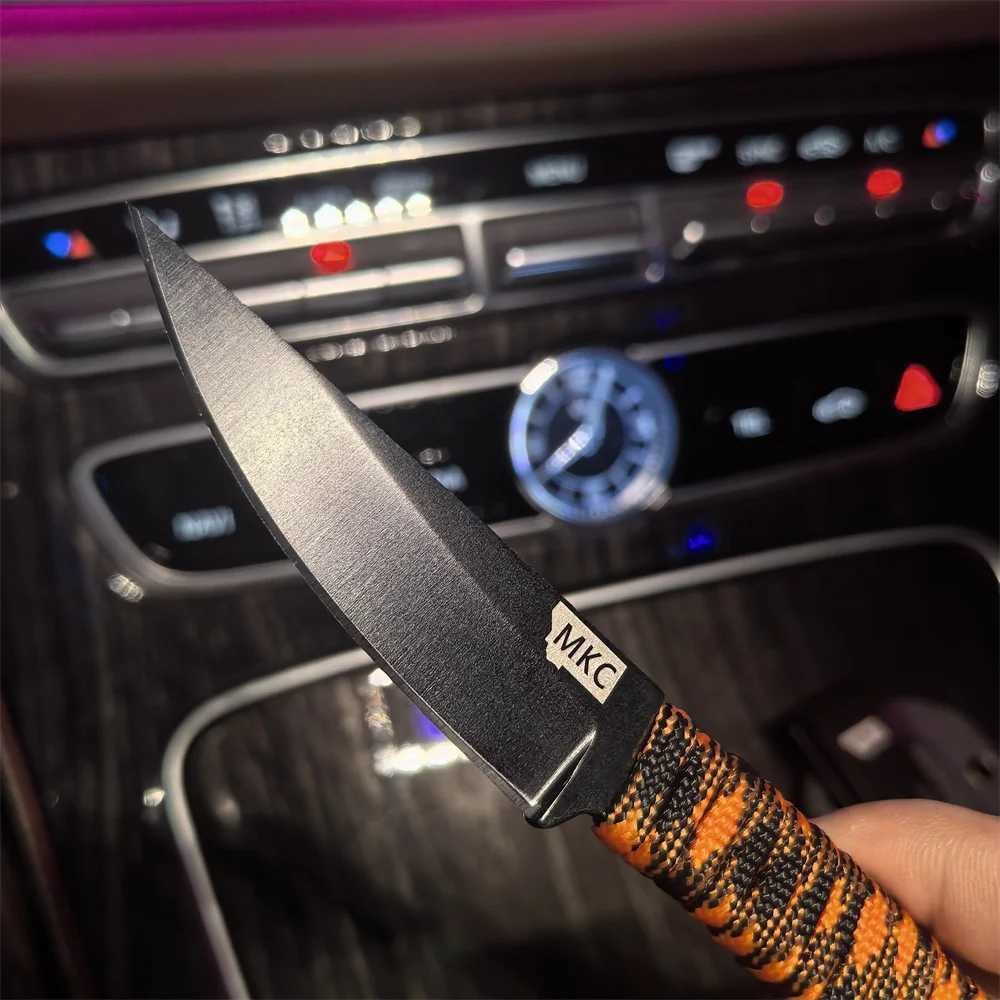 Portab MKC Montana Knife Company Speedgoat Fixed Knives 440c Blade Nylon Rope Hand Outdoor Tactical Cam Hunting EDC ToolXJ250118