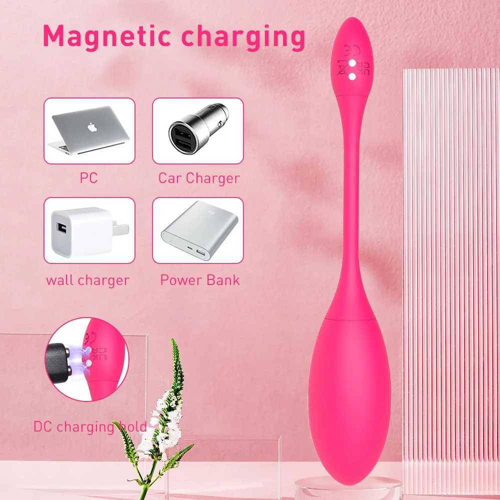 Electric Shock APP Vibrators For Women Vaginal Egg Kegel Ball Vibrator G Spot Anal Dildo Vibrator Adult Sex Toys Female Sexshop W250117