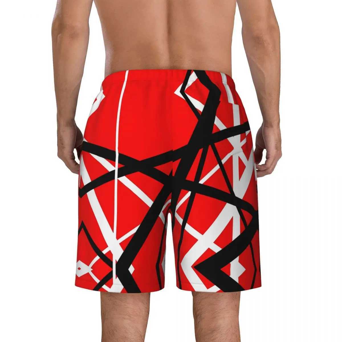 Van Halen Fashion Board Shorts Summer Cool Sports Board Shorts Mens Breathable Fashion Design Oversized Swimming Pants W250114