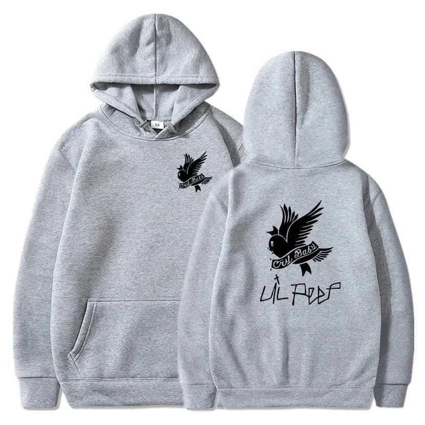 Rapper Lil Peep Print Hoodie Men Woman Fashion Casual Hoodies Hooded Sweatshirts Harajuku Pullovers Unisex Tracksuit Clothing X250125