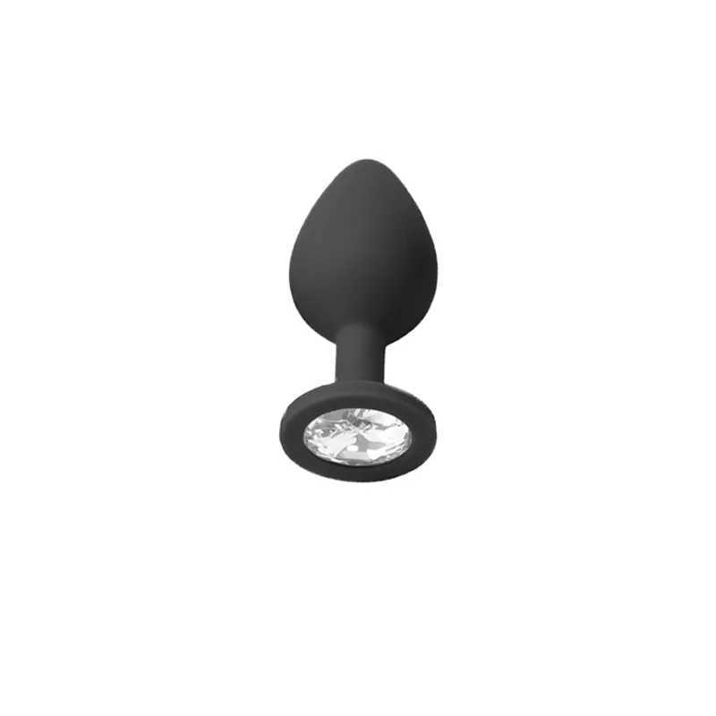 S/M/L New Anal Toy Plug Butt Women/Men Soft Silicone Round Shaped Erotic Bullet Anal Plug Bullet Gay Sex Toys for Adults ToysXJ250121