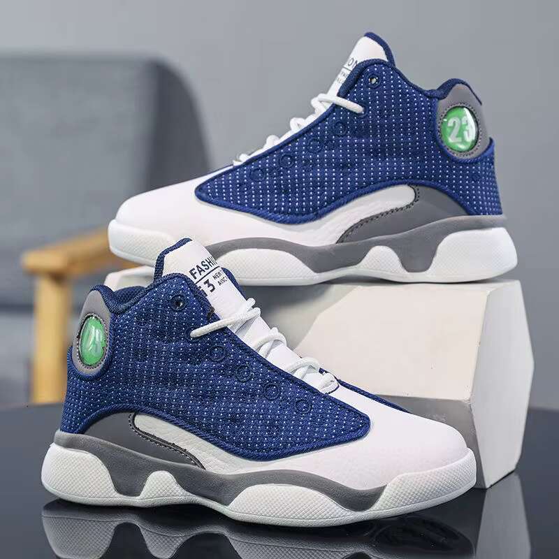 2024 New Boy Wearable Basketball Training for Student Breathable Gym hot Shoes Kids Outdoor Sport Shoe Children