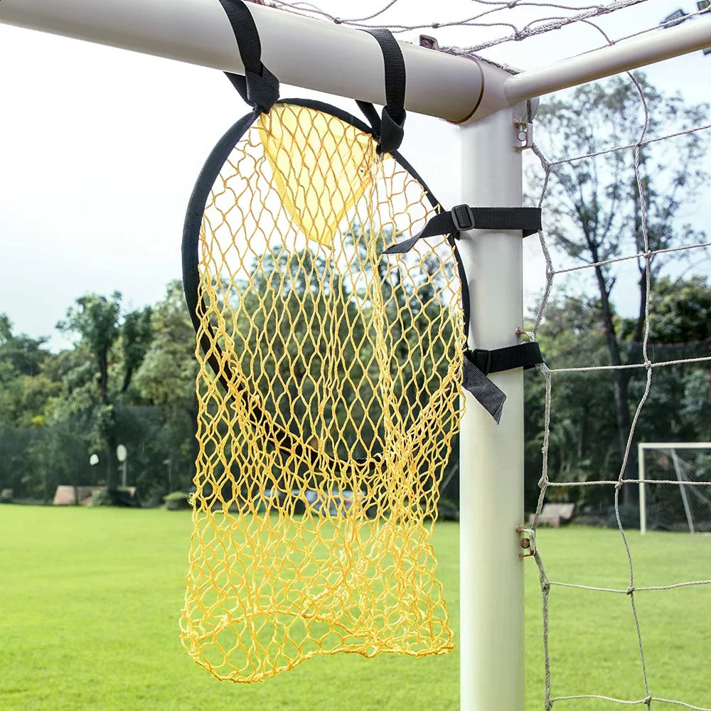 1/2pcs Football Target Net Foldable Football Training Net Easy to Attach and Detach Soccer Goal for Football Training Practice 250117
