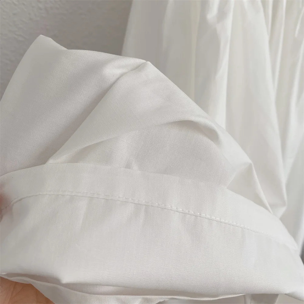 6870-1 Children Dress Summer Girls Small Suspender Dress French Childrens Sleeveless White Princess Dress 250120