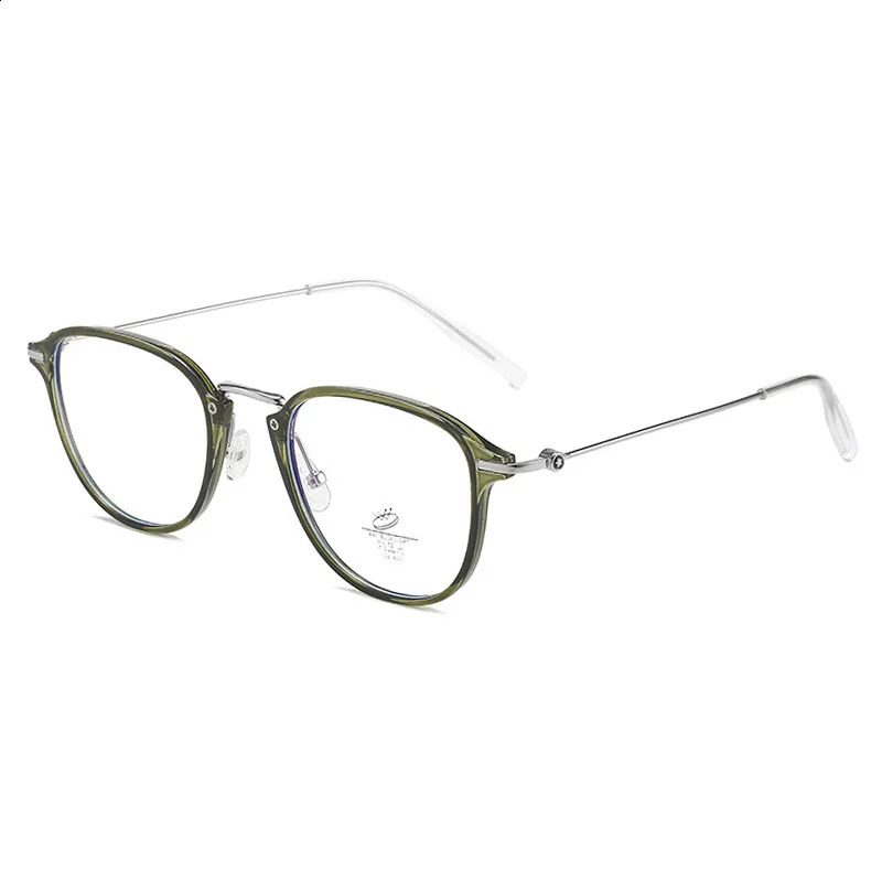 Korean Style Womens Eyeglass Frame TR90 Material Anti Blue Light Glasse High Quality Men Glass 250114