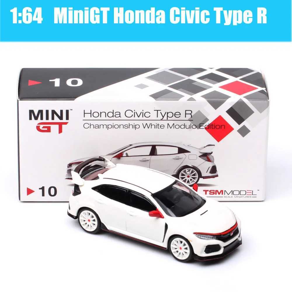 MiniGT 1/64 Scale Ford GT Nissan Skyline GTR Defender 110 RUF CTR Lancia Honda Civic Cadillac V Datsun Diecast Car Model Toy X250125