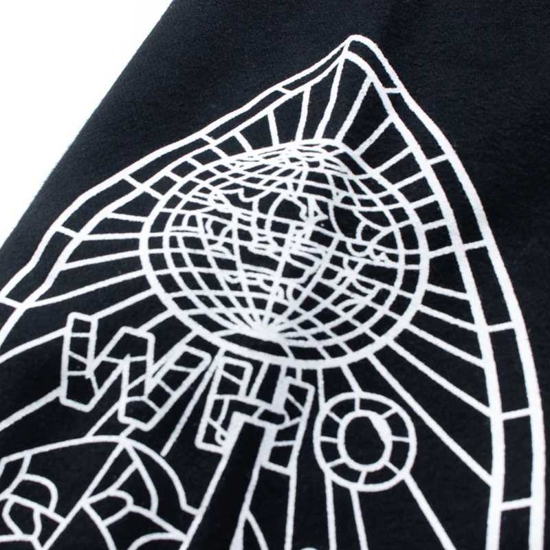 High Street Retro who decides war hoodies high-quality mud dye metropolitan print Pullover fashionable mens WDW sweatshirt X250125
