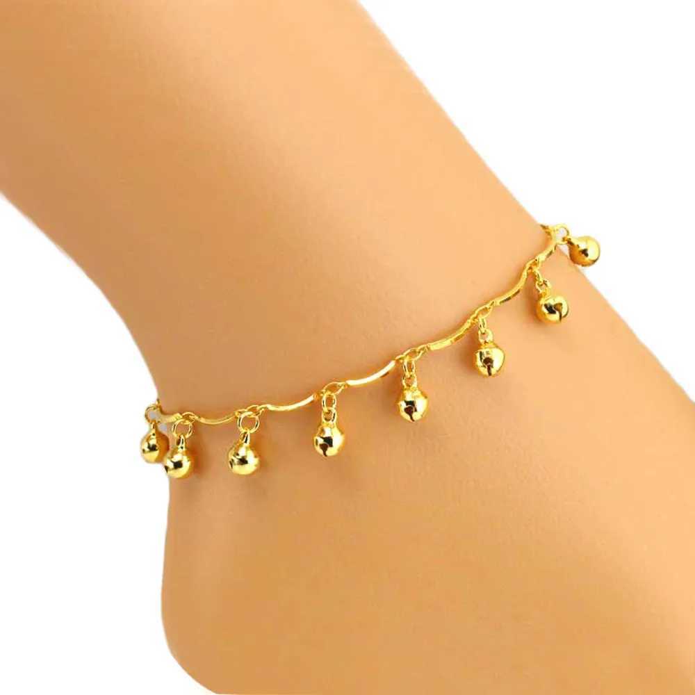WomenS Anklets Initials Sandal Foot Barefoot Jewelry Bracelet Beach Bells Women Ankle Anklet Tobillera HombreXJ250121