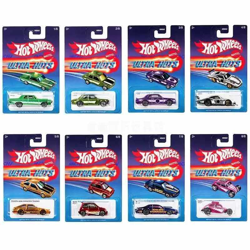 Car Target Ultra Hots 2024 Mix 2 HDG52 F Case 1/64 Diecast Model Cars Model Toys for Boys Gift X250125