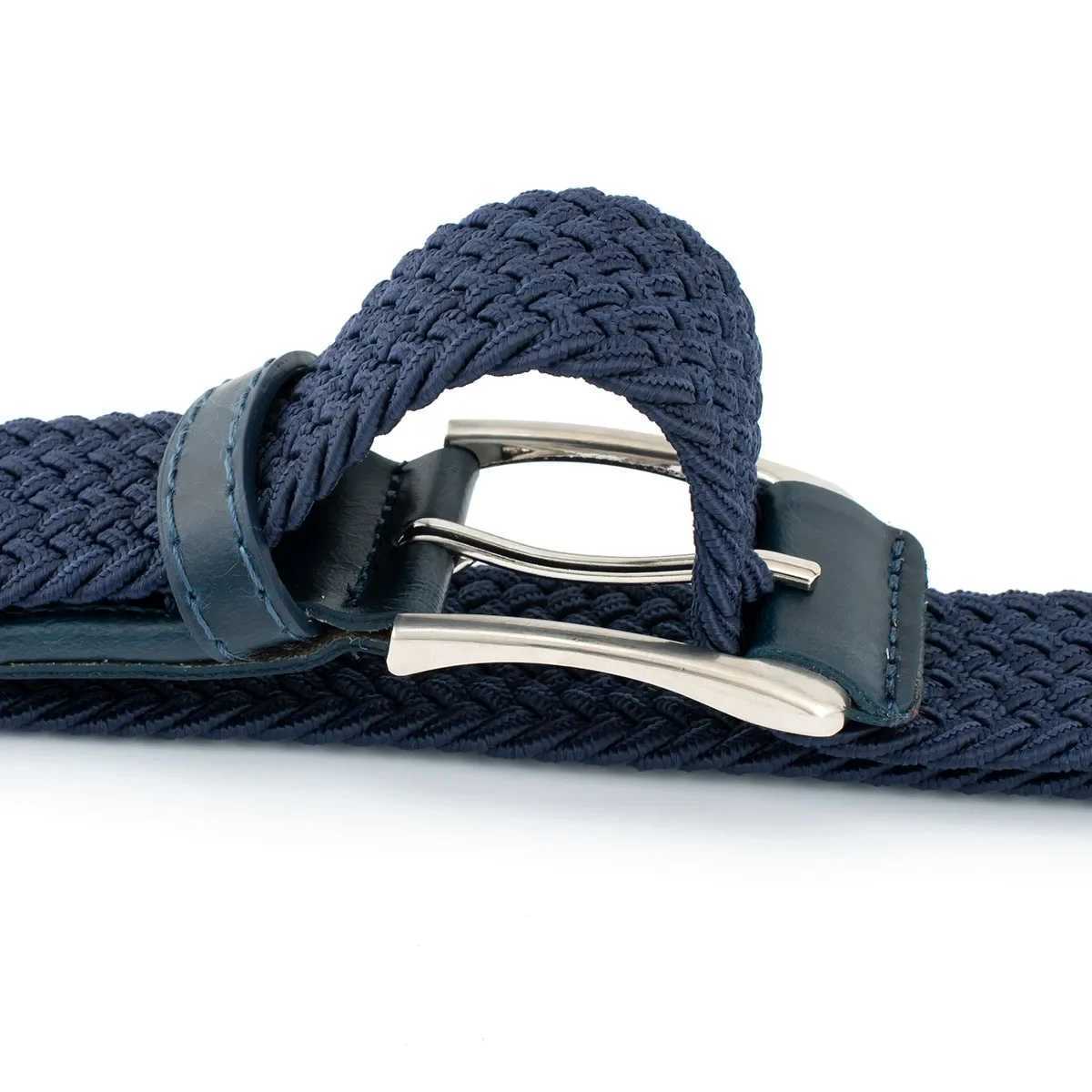 Stretch Woven Breathable Alloy Pin Buckle Belt for Men Women High Quality Casual Jeans Golf Canvas Multifunctional Outdoor Belt W250120