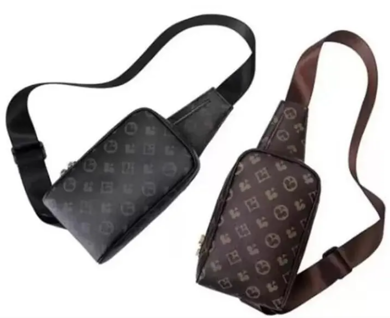 Sling Bag Men's Crossbody Casual Sporty Shoulder Bags Male Chest Pack Waist Bag Real Taiga Leather Messenger Fashion Handbag