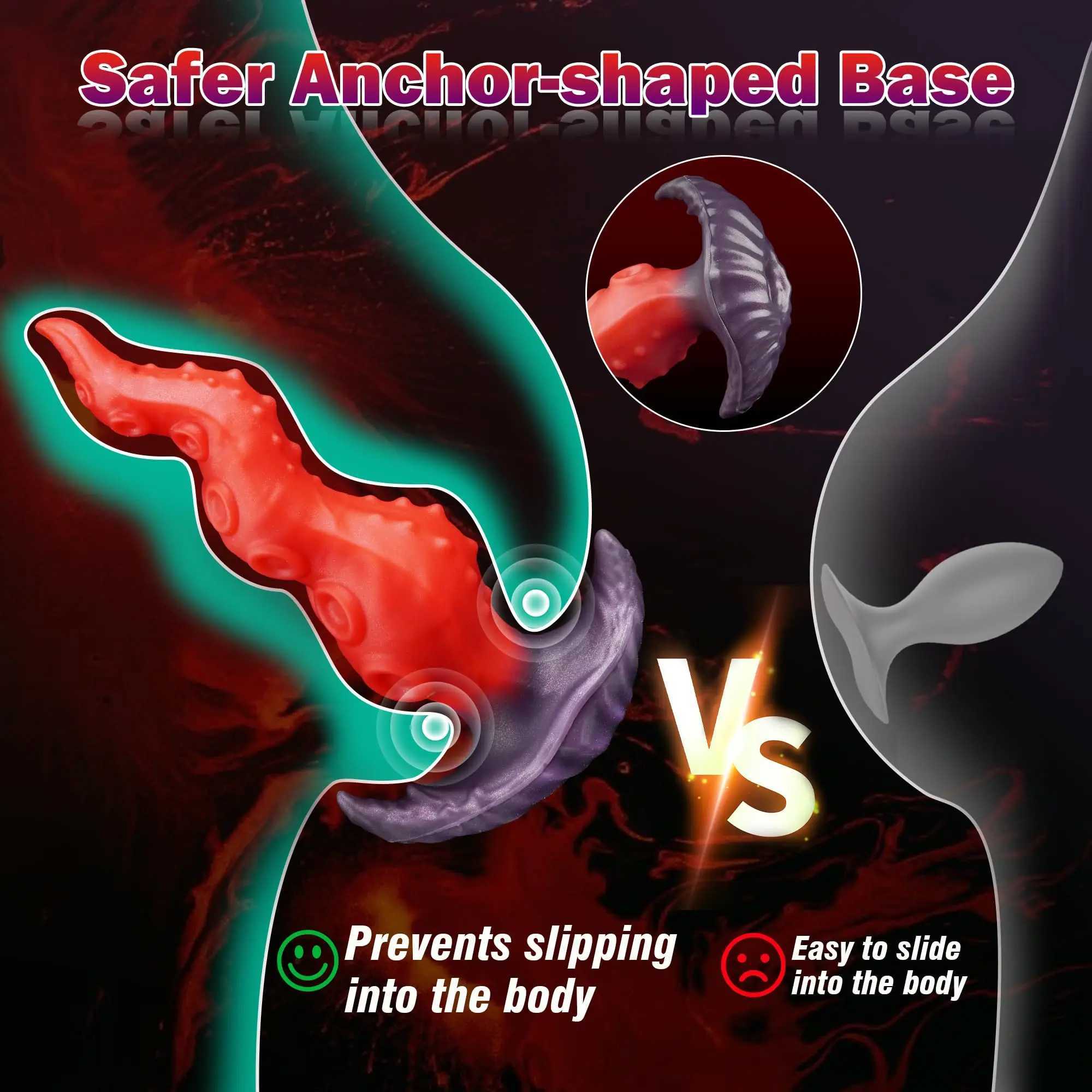 New Trend Wearable Anal Plug P Spot Stimulator Prostate Massage Fake Dildo Buttplug Sex Toy For Women Men Anal Dilator Adult 18XJ250121
