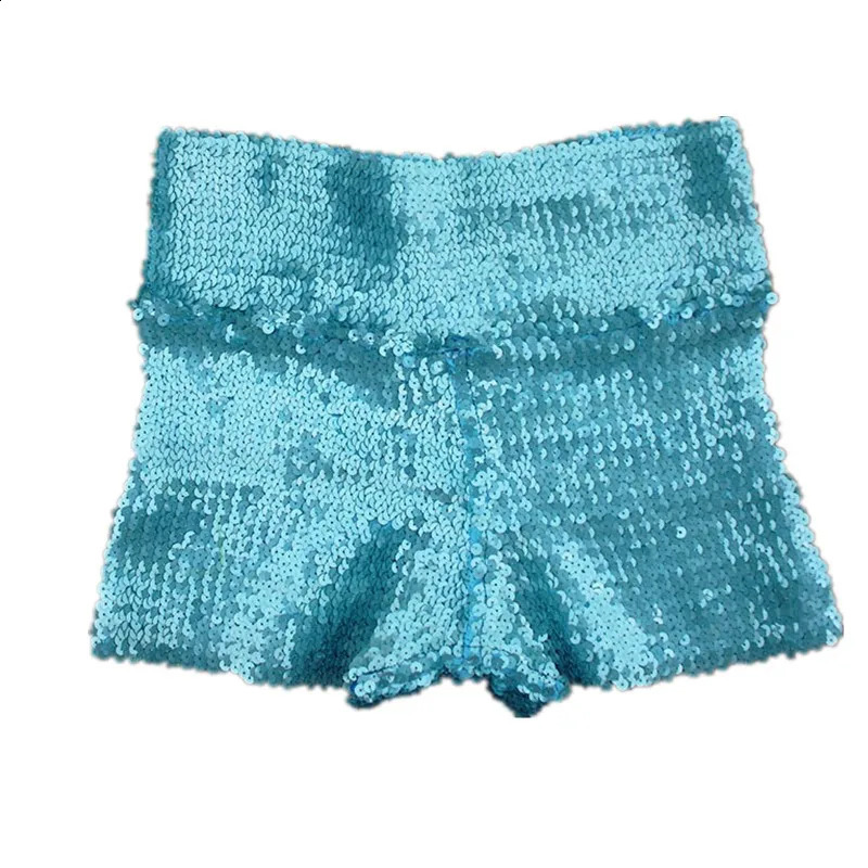 Festival Rave Outfit Shiny Sequins Women Shorts Hight Waist Sexy Clubwear Party Chic Fashion Pants Stage Performance Clothing 250122