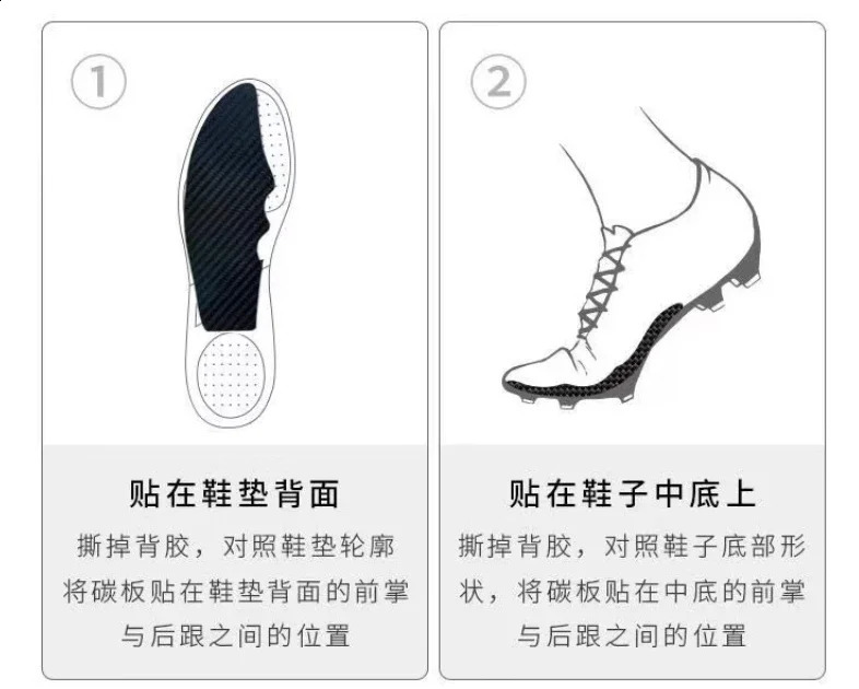 1 Pair Carbon Fiber Insole Half Midsole Insole for Basketball Football Hiking Sports Ortic Shoe Forefoot Inserts 1.0mm 1.2mm 250117