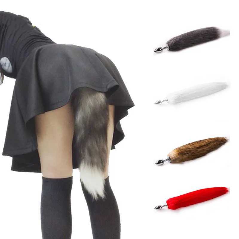 Fox Tail Anal Plug Butt Plug Adult Anal Beads Products Anal Sex Toys For Woman Couples Men Adults Games Sex Shop Toys For AdultsXJ250121