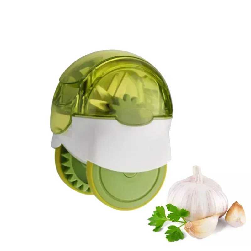 ABS Garlic Chopper Roller Peeler Mincer Slicer Garlics Press Kitchen Tool Grater Grinding Press Machine Chopper X250125