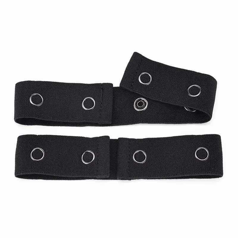 Invisible Jeans Belt Buckle Free Elastic Womens Belt Buckle Extension Elastic Expansion Adjustment Buckle Elastic Men Lazy Belt W250120