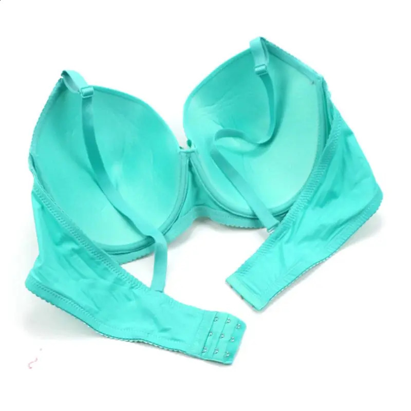 4090 4295 44100 DEF cup largesized push up womens daily underwear floral print bow bra sexy 250122
