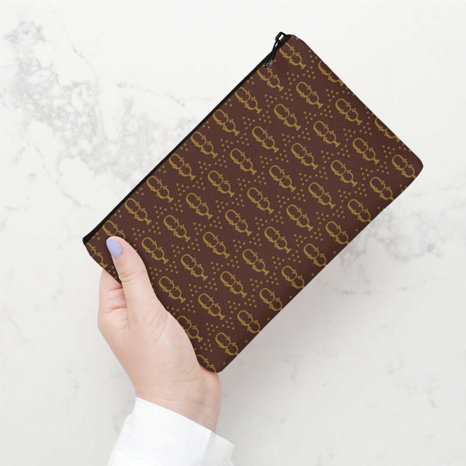 NXY 2 sizes Designer bags Womens MakeUp Bag Luxury Cosmetic Bag Zipper Toiletry Bags Lady Fashion Cosmetic Pouch Toiletry MakeUp Bag