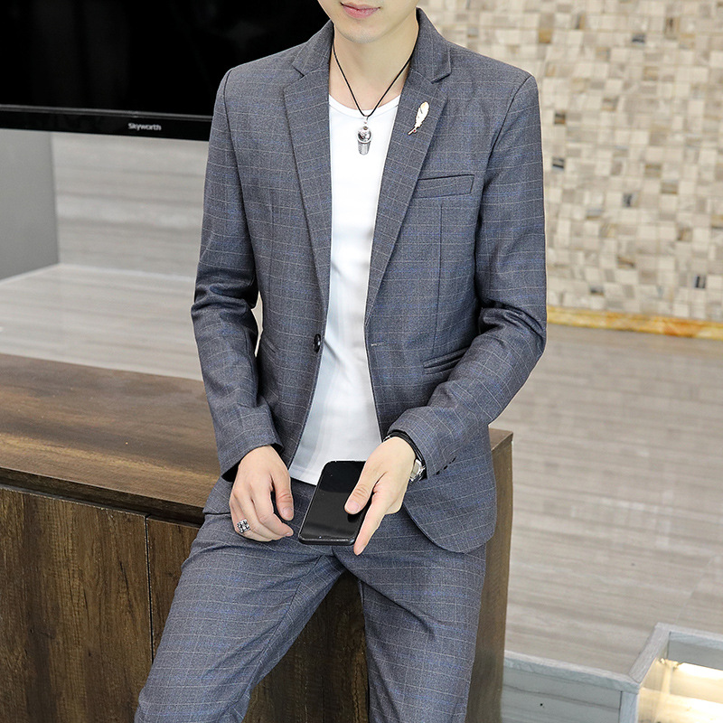 M123Casual business suit jacket professional slim formal suit best man groom wedding dress