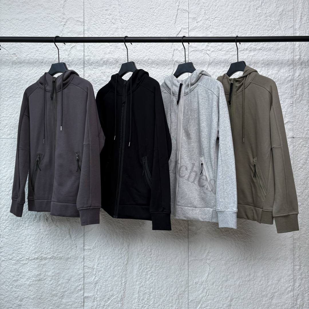Men's Hoodies Sweatshirts Hooded Jackets Windproof Storm Cardigan Overcoat companys Fashion Goggle Hood Jacket Hoodie Zip Fleece Lined Coat Men Jackets