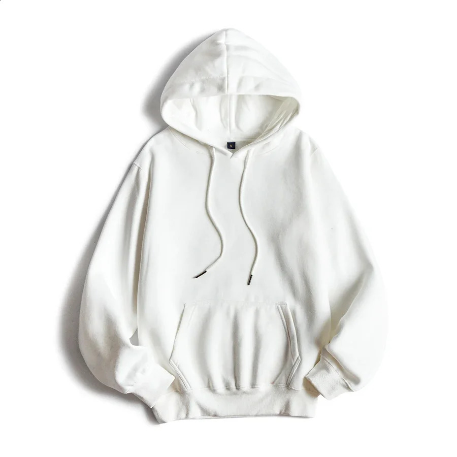 Sweatshirt Women Mens Hoodies Lady Streetwear Female White Black Winter Warm Hoodie Outerwear 250121