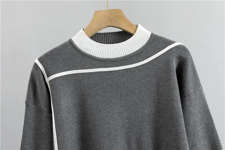 Winter Women Knitted 2 Pieces Set Korean Fashion Casual Thicken Pullover Sweater Top Pant 2PCS Suits Warm Outfit 250120wtt