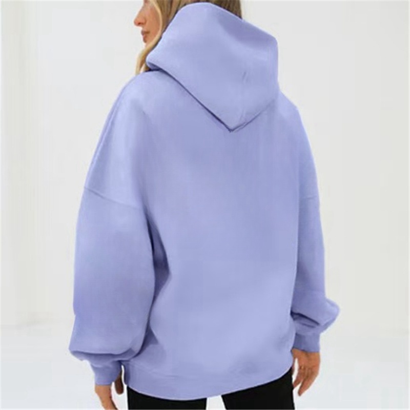 Designer Womens Hoodie Long Slve Printed Casual Black Blue Tops Sweaters Jumper L2510185SOR