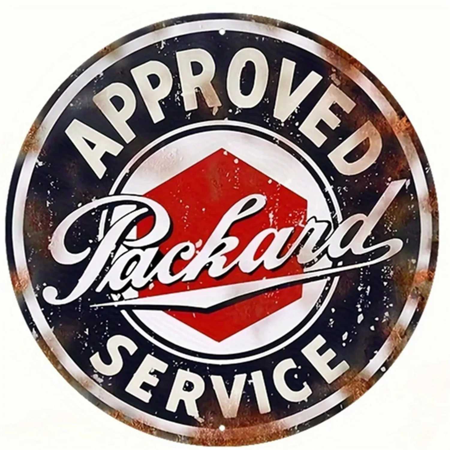 Vintage Retro Motor Oil Gas Round Metal Tin Sign Rustic Decor Wall Art Posters Funny Iron Painting For Home Bar Pub Cafe GarageXJ250116