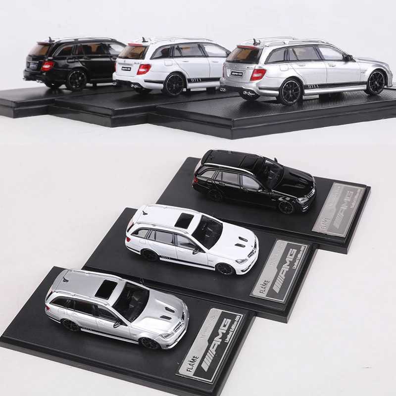 Flame 1 64 AMG C63 Station Wagon Alloy Model Car X250125