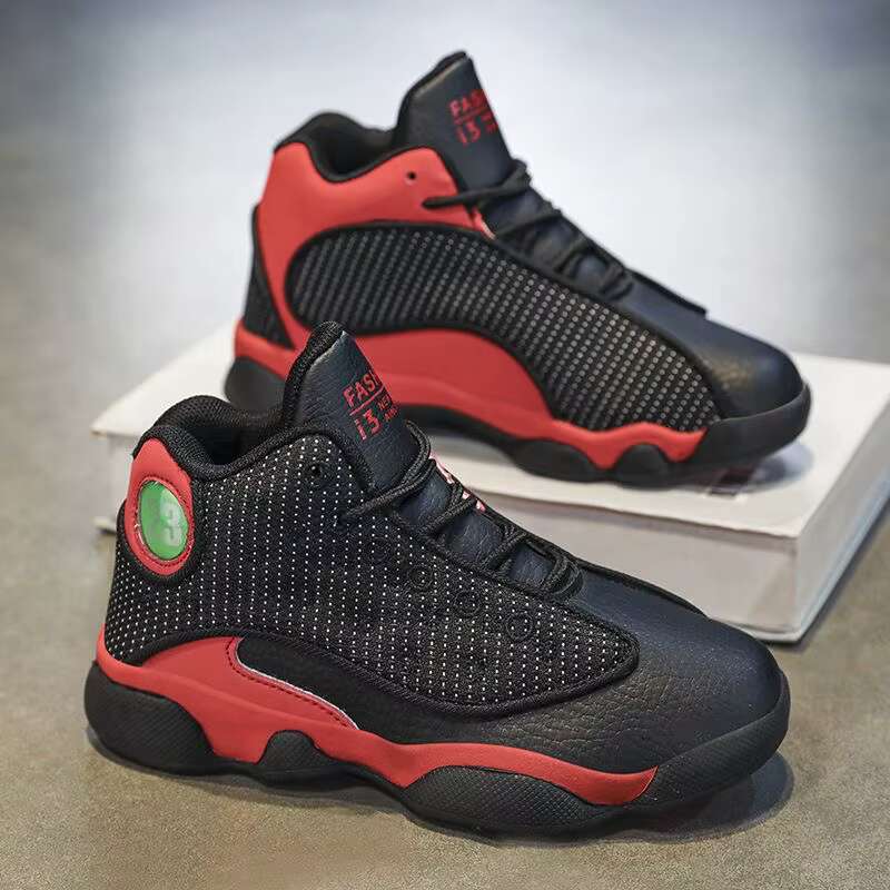 2024 New Boy Wearable Basketball Training for Student Breathable Gym hot Shoes Kids Outdoor Sport Shoe Children