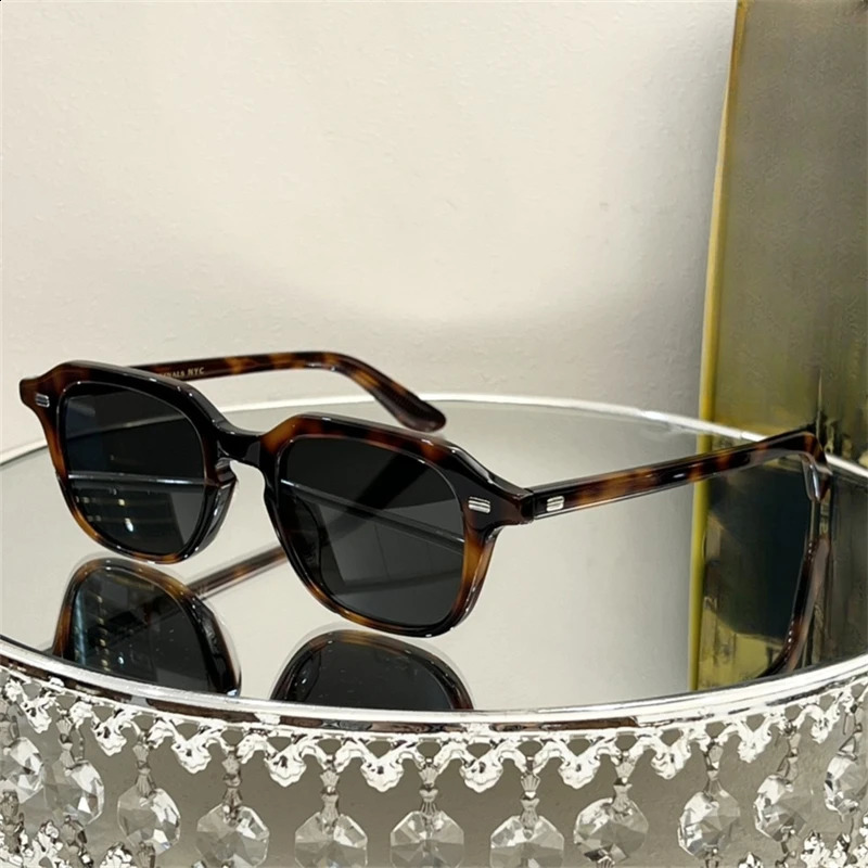 Lemtosh GATKES High Quality Acetate Oval Style Women Sunglasses Men Retro Outdoor Eyewear Shades With Original Case 250117